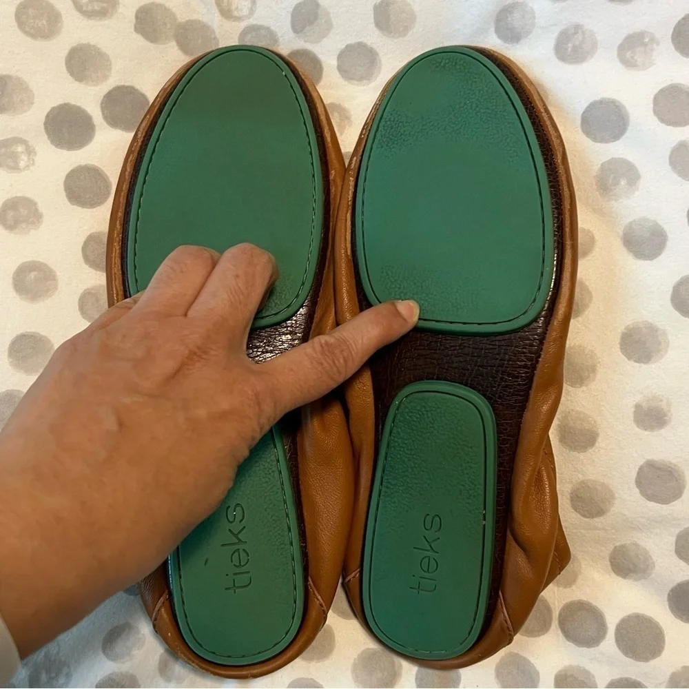 Tieks Chestnut Ballet Flat Shoes Size 7